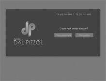 Tablet Screenshot of clinicadalpizzol.com.br